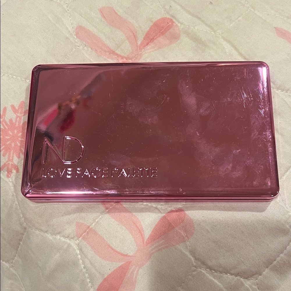 ND Love Face Palette Metallic Pink Makeup Palette